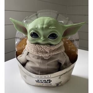 New 
Star Wars: The Mandalorian Baby Yoda The Child/Grogo 11-Inch Plush Disney